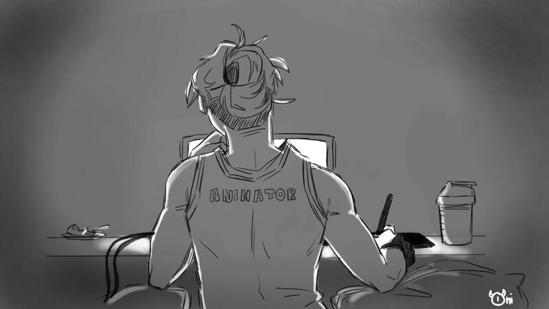 An Animation Student An Animation Student