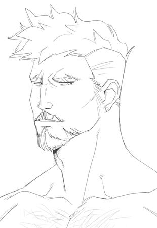 Headshot of an OC