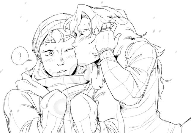 A snowy surprise