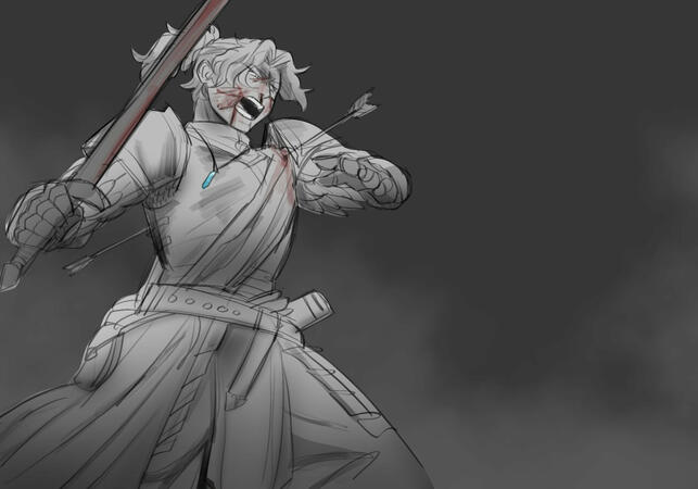 "I would fight for you" Lady Knight x princess