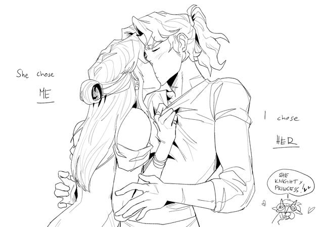 A Princess and her Lady Knight